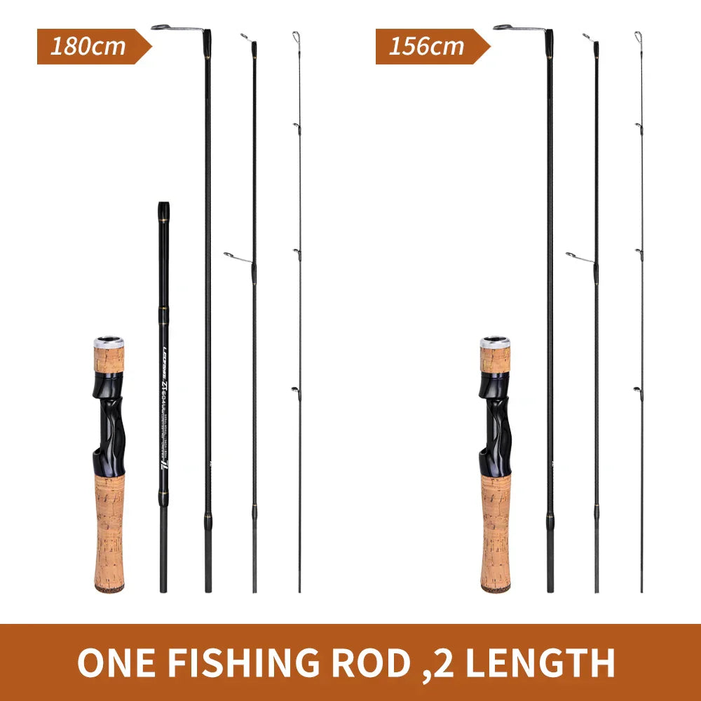 LEOFISHING Carbon Fishing Lure SpinnWinter